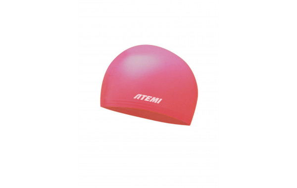 Шапочка для плавания Atemi kids light silicone cap Bright red KLSC1R красный 600_380