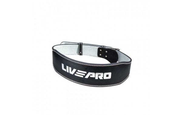 Атлетический пояс Live Pro Weightlifting Belt LP8067-L размер L, черный 600_380