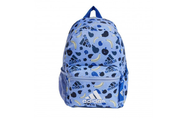 Рюкзак спортивный 34x25x11см Adidas Kids Printed Fruits JG1415 Голубой 600_380