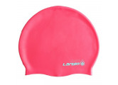 Шапочка для плавания Larsen MC48, силикон, розовый