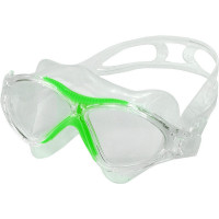 Очки маска для плавания взрослая (зеленые) Sportex E36873-6