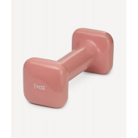 Гантель виниловая 1 кг Star Fit DB-106 терракотовый