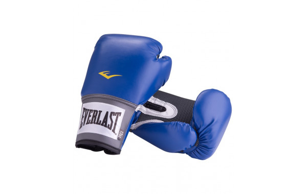 Перчатки боксерские Everlast Pro Style Anti-MB 2216U, 16oz, к/з, синий 600_380