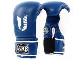 Перчатки боксерские (иск.кожа) 6ун Jabb JE-4056/Eu 56 синий\белый