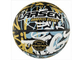 Мяч баскетбольный Larsen RB7 Graffiti Street Blue/Yellow