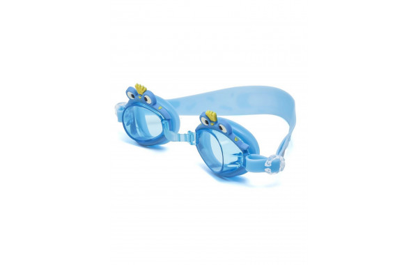 Очки для плавания детские Novusi NJG113 лягушка, голубой 600_380