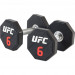 Premium уретановые гантели 6kg (пара) UFC UFC-DBPU-8307 75_75