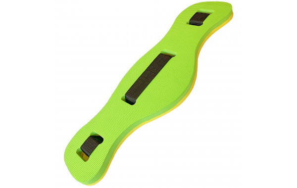 Пояс страховочный для аквааэробики Sportex 2-х цветный, 62х22х2,3см E39341 зелено\желтый 600_380