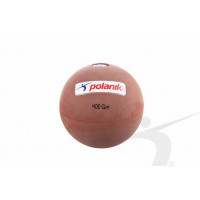 Мяч для тренировки метания резиновый, 400 г Polanik JRB-0,4