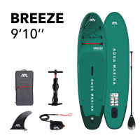 SUP-доска 300х76х12см, насос, весло, лиш, киль, ремнабор, сумка, до 100кг Aqua Marina Breeze BT-23BRP