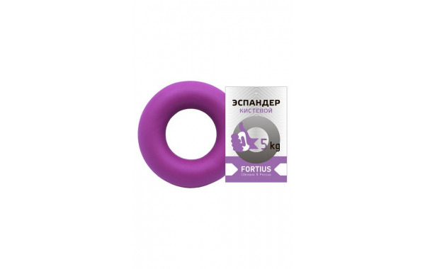 Эспандер-кольцо Fortius 5 кг фиолетовый H180701-05TP 600_380