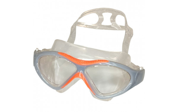 Очки маска для плавания взрослая (серо/оранжевые) Sportex E36873-11 600_380