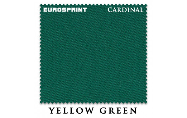 Сукно Eurosprint Cardinal 165см Yellow Green 60М 600_380