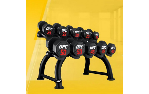 Уретановые гантели UFC Premium 26kg (пара) UFC UFC-DBPU-8317 600_380
