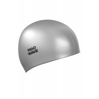 Латексная шапочка Mad Wave Solid Soft M0565 02 0 17W серебро