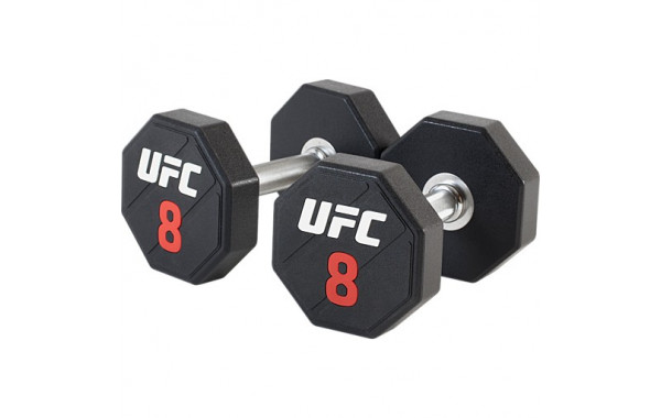 Premium уретановые гантели 8kg (пара) UFC UFC-DBPU-8308 600_380