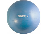 Мяч гимнастический d75 см Torres с насосом AL121175BL голубой