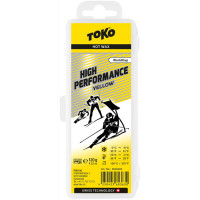 Парафин высокофтористый TOKO High Performance yellow (0°С -6°С) 120 г.