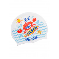 Юниорская силиконовая шапочка Mad Wave Surfer M0579 12 0 02W