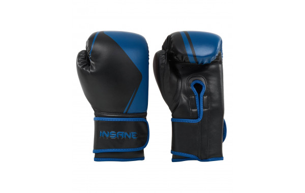 Перчатки боксерские Insane Montu ПУ, 14 oz, синий 600_380