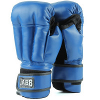 Перчатки для рукопашного боя (иск.кожа) Jabb JE-3633 синий