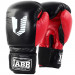 Боксерские перчатки Jabb JE-4056/Eu 56 черный/красный 14oz 75_75