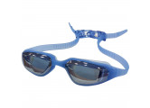 Очки для плавания зеркальные взрослые Sportex E39695 голубой