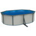 Морозоустойчивый бассейн Poolmagic White овальный 910x460x130 см Premium 75_75