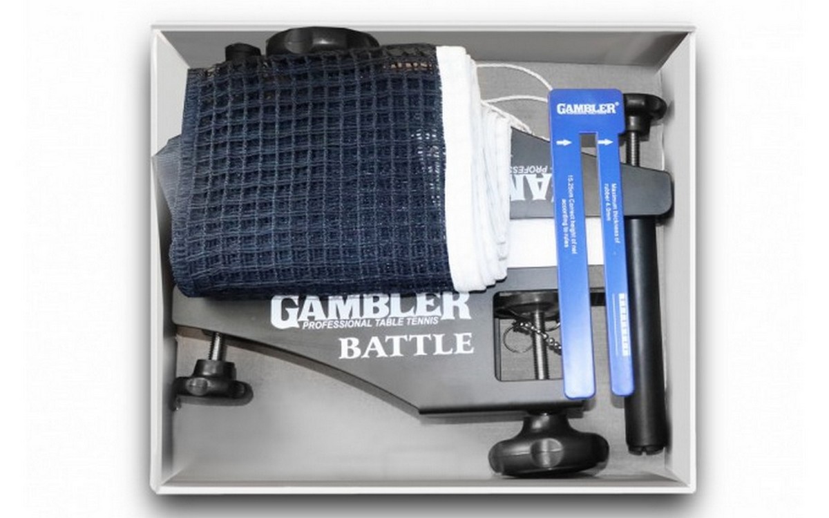 Сетка для настольного тенниса Gambler Battle 312 GGB312 1200_750