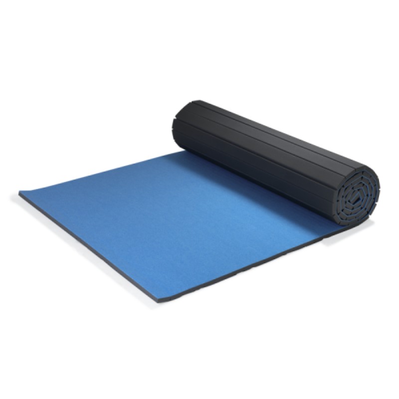 Мат сворачиваемый Schelde Sports  Flexiroll 12х2 м, 40 мм толщиной, цвет-синий 3900306 800_800