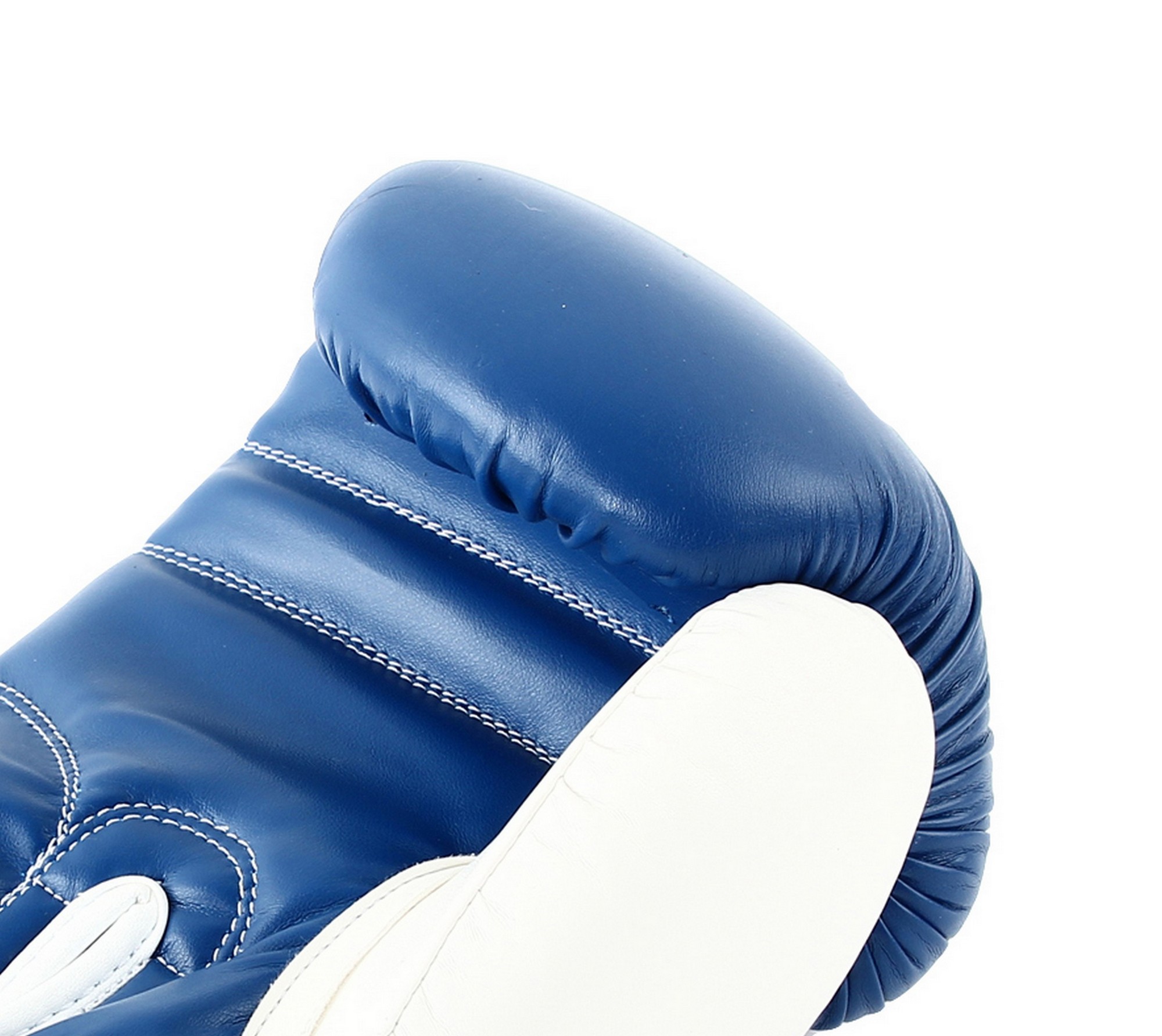 Перчатки боксерские (иск.кожа) 14ун Jabb JE-4056/Eu 56 синий\белый 2000_1783