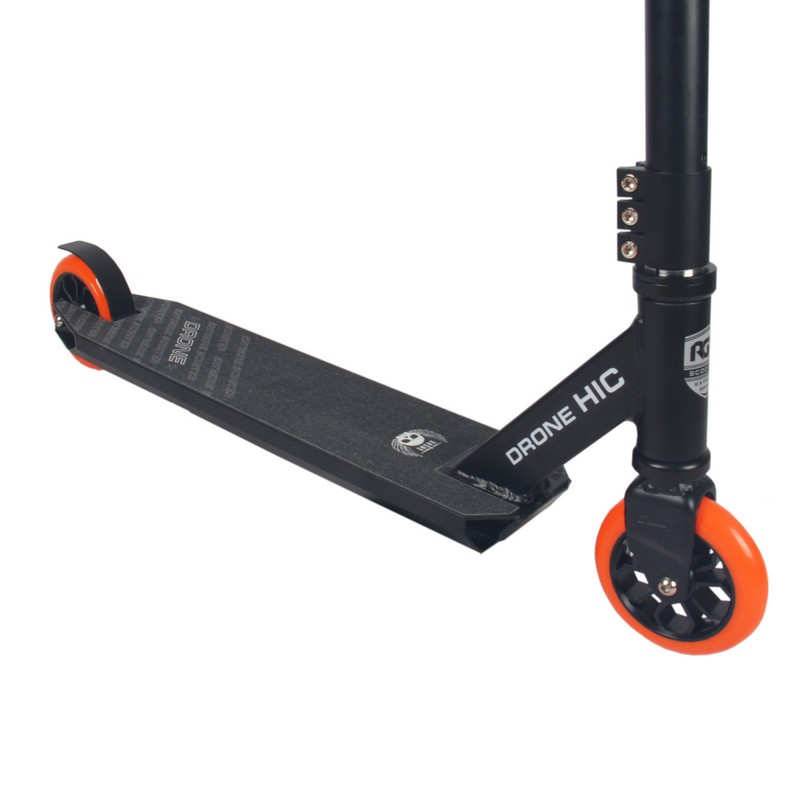Самокат трюковый RGX Drone 2.0 HIC black/orange 800_800