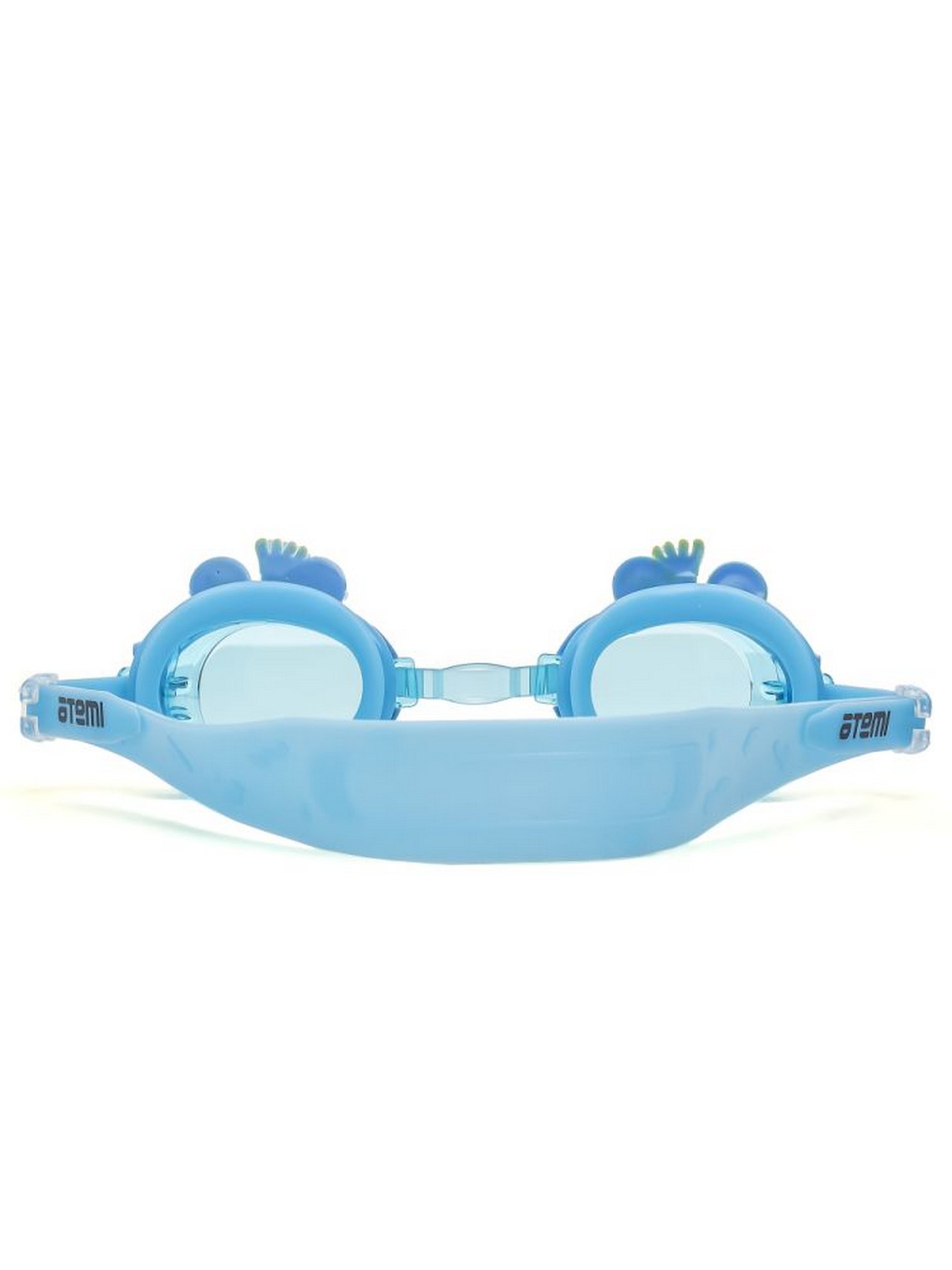 Очки для плавания детские Novusi NJG113 лягушка, голубой 1500_2000