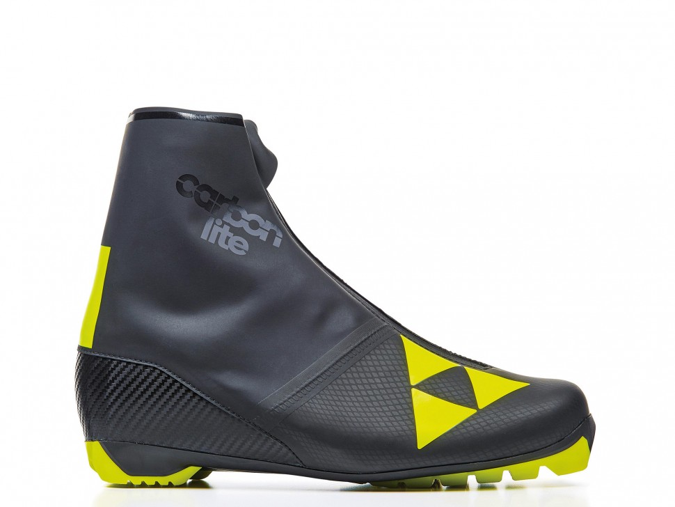 Лыжные ботинки Fischer Carbonlite Classic (S10520) (черно/желтый) 970_728