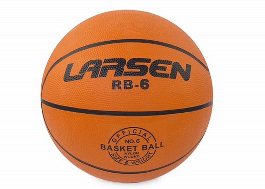 Мяч баскетбольный Larsen RB 3, 5, 6 и 7 размер 1120_800