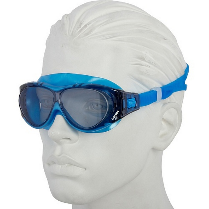 Очки для плавания Larsen DK6 синий 800_800