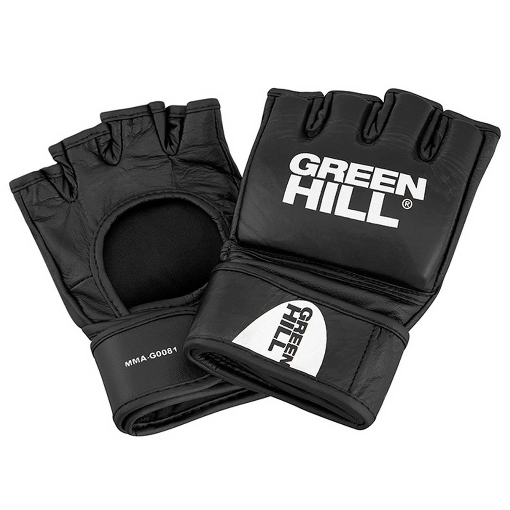 Перчатки MMA Green Hill MMA-G0081 черный 2000_2000