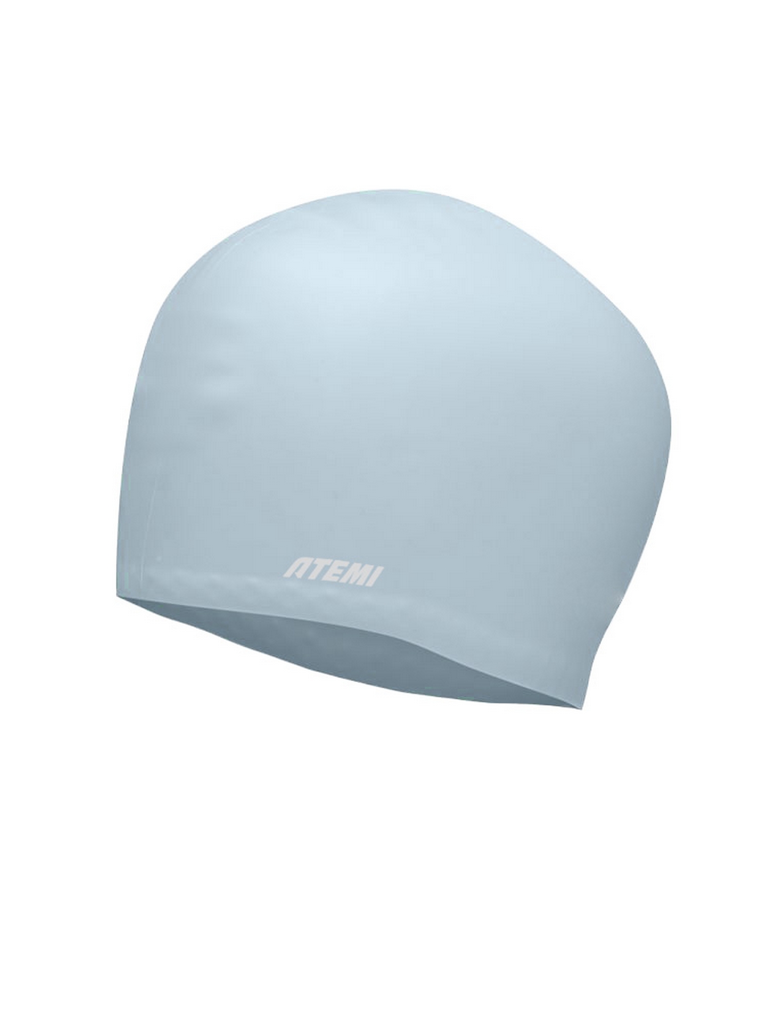 Шапочка для плавания Atemi long hair cap Light blue TLH1LBE голубой 1500_2000