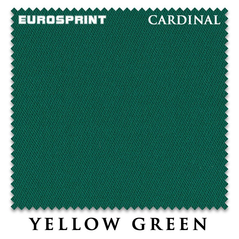 Сукно Eurosprint Cardinal 165см Yellow Green 60М 800_800