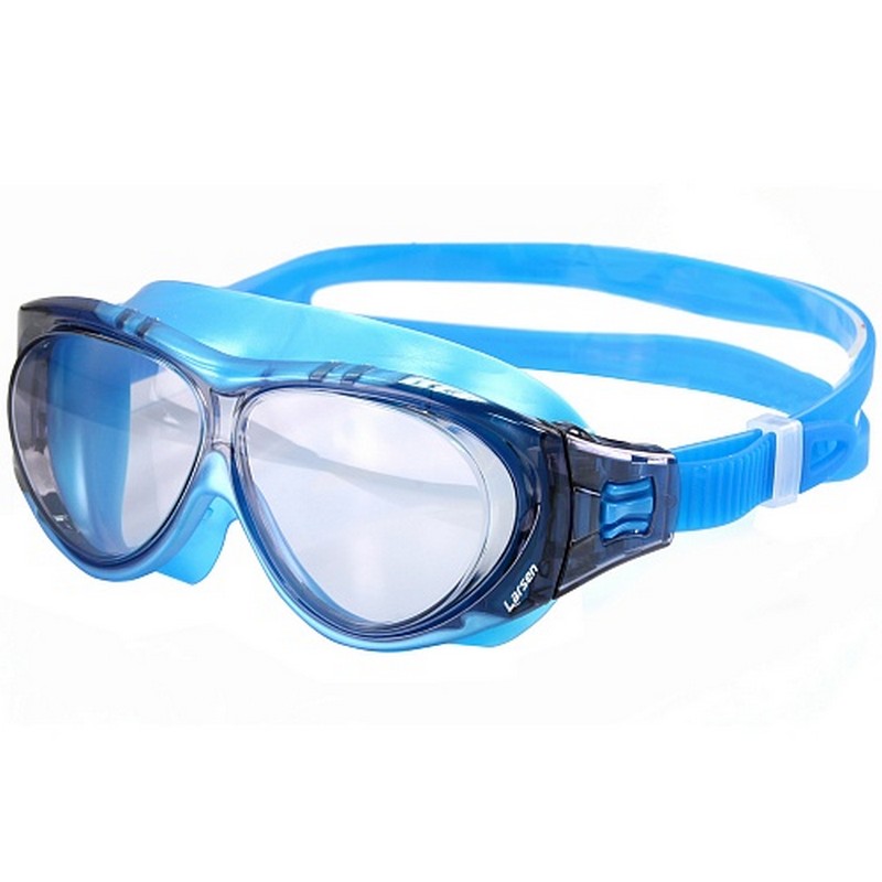 Очки для плавания Larsen DK6 синий 800_800