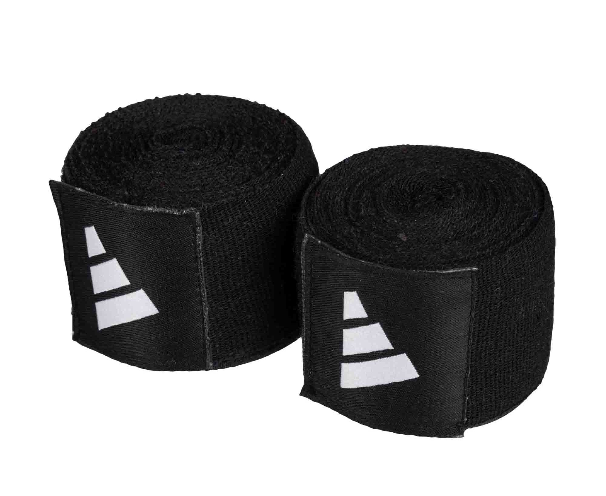 Бинты боксерские Boxing Mexican Style Pro Hand Wrap adiBP032S черный 2000_1636