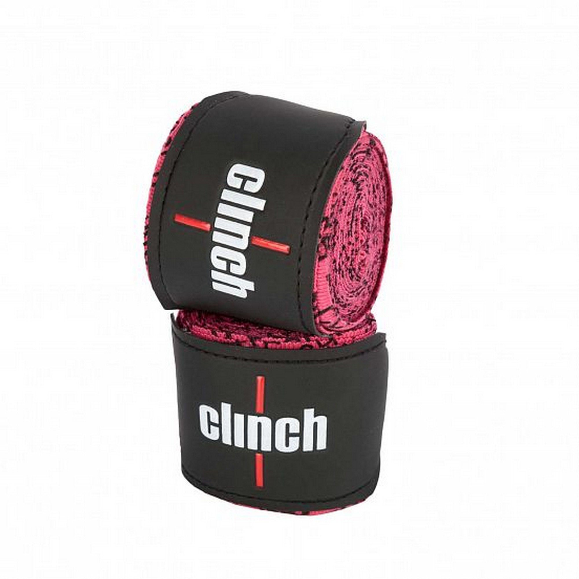 Бинты эластичные Clinch Boxing Crepe Bandage Tech Fix C140 розовый 2000_2000