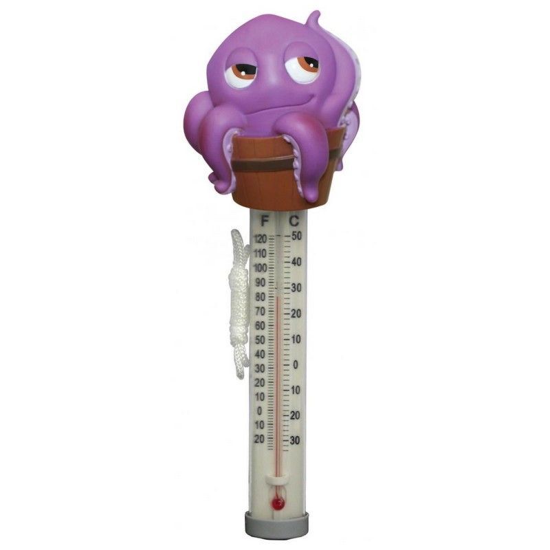 Термометр-игрушка для измерения температуры воды в бассейне (K265DIS/6P) Kokido Осминожек AQ12176 800_800