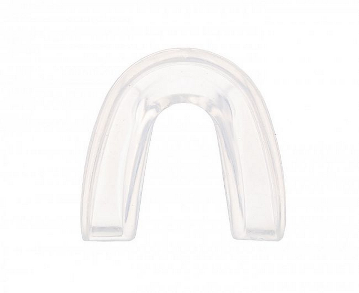 Капа одночелюстная Clinch Olimp Single Layer Mouthguard C501 прозрачный Senior 1200_982