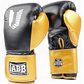 Перчатки боксерские (иск.кожа) 14ун Jabb JE-4081/US Ring черный\золото 120_120