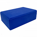 Йога блок Sportex полумягкий, из вспененного ЭВА (A25568) BE100-1 синий 120_120