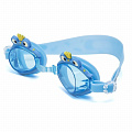 Очки для плавания детские Novusi NJG113 лягушка, голубой 120_120