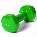 Гантель Sportex виниловая York 5.0 кг (зеленая) B35020 120_120