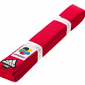 Пояс для карате Adidas Elite WKF 300см adiB242K красный 120_120