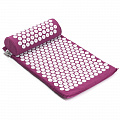 Набор с акупунктурным массажным ковриком Inex Acupressure Mat ACUMAT фиолетовый 120_120